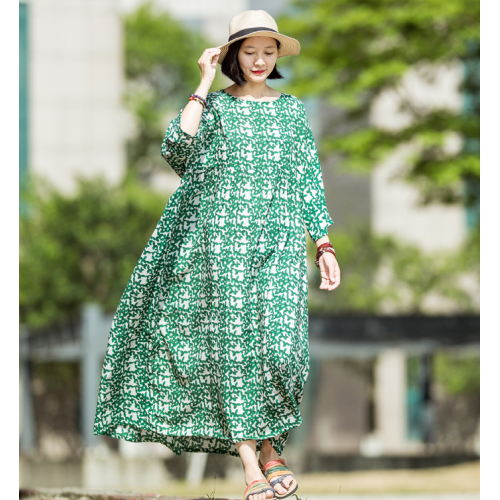 loose cotton dress