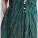 enjoysweety Linen Summer Dress,  Irregular Dress, Short sleeve Dress, Long with a tie Dress,  Pleated Dress, Dress—0082