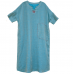 enjoysweety Loose Fitting Long Maxi Dress，Linen Dress , Casual Dress，Hand Embroidered Dress, Short sleeve Dress, Summer Dress, Dress—0103
