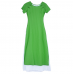 enjoysweety Linen Summer Dress, Chinese style Dress, reformed cheongsam, Long Dress, Fitting Dress, Two Layers Dress—0110