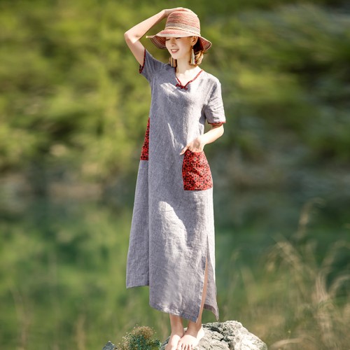 casual linen dresses for summer