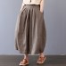 enjoysweety Linen Skirt, Midi Skirt, Ruffle Skirt, Ruffle Linen Skirt with Pockets, Linen Midi Skirt, Cotton Skirt - 0375