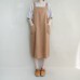 enjoysweety Women Summer Clothing Casual Dress, Leisure Cotton Vest Dress，Strap Dress, Linen Sundress Dress，Comfortable Dress - 0391