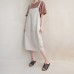 enjoysweety Women Casual Linen Vest Dress，Strap Dress，Loose Overalls With Pockets，Plus Size Clothing - 0392